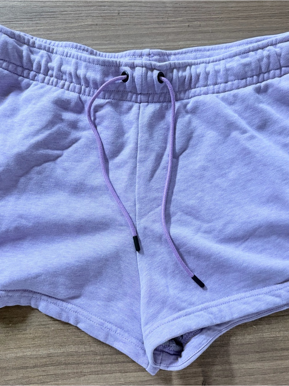 Nike Women's Lavender Athletic Drawstring Shorts